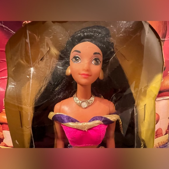 Disney’s Mattel Toys Vintage Disneys Fantasy Hair Princess Jasmine